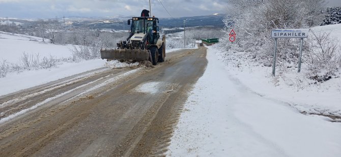 Kocaeli’de gece gündüz yollar açık