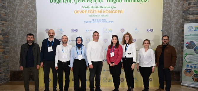 Büyükşehir’e ‘Çevre Eğitimi Kongresi’nde tam not