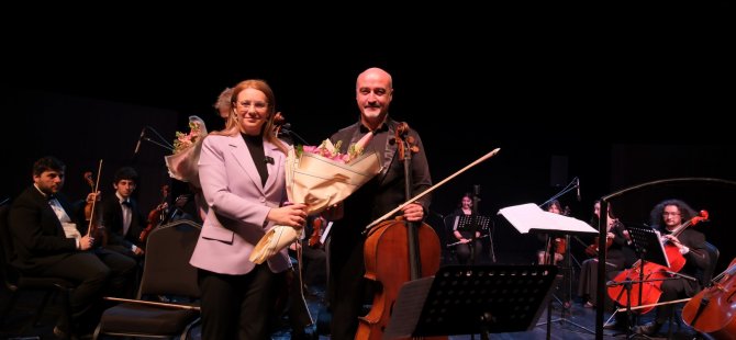 Büyükşehir Oda Orkestrası karlı geceyi sanatla ısıttı