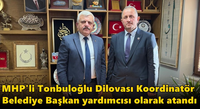 MHP'li Tonbuloğlu Dilovası koordinatör belediye başkan yardımcısı olarak atandı