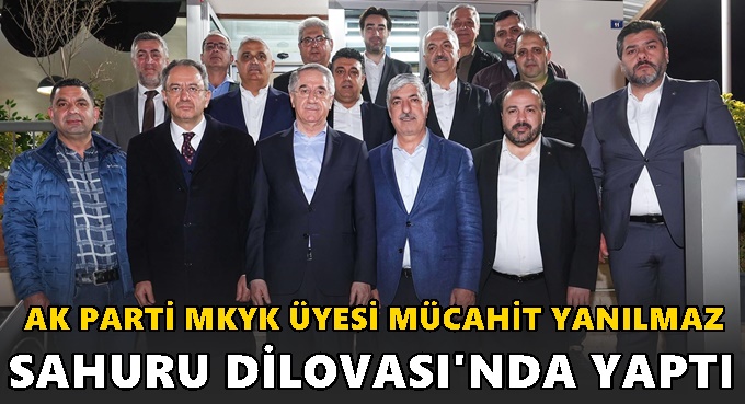 AK Parti MKYK Üyesi sahuru Dilovası’nda yaptı