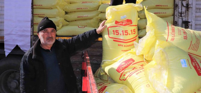 Büyükşehir’den üreticiye yüzde 50 hibeli gübre