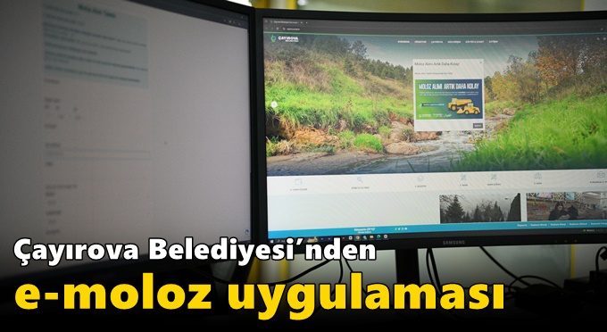 Çayırova Belediyesi’nden e-moloz uygulaması
