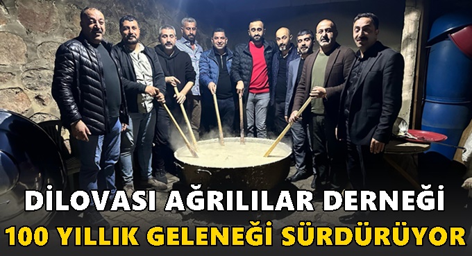 Dilovası Ağrılılar Derneği'nden Haliseli bayram geleneği