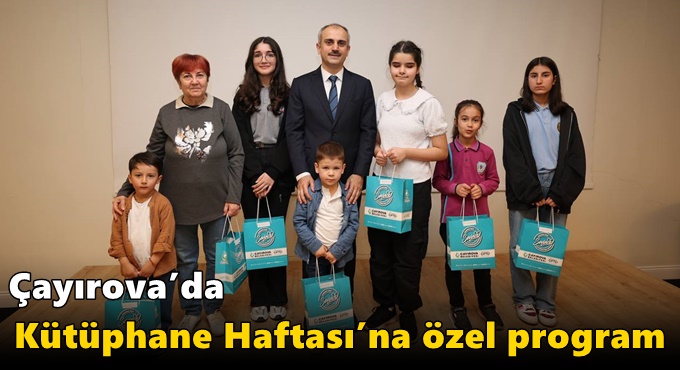 Çayırova’da Kütüphane Haftası’na özel program
