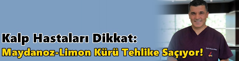 Kalp Hastaları Dikkat: Maydanoz-Limon Kürü Tehlike Saçıyor!