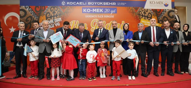 KO-MEK ilçe sergileri tam sürat