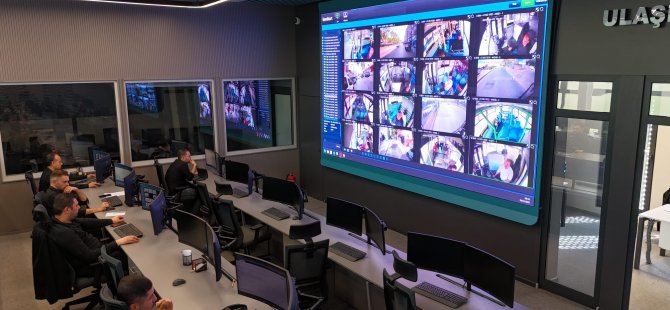 2 bin 222 toplu taşıma aracı anlık denetleniyor