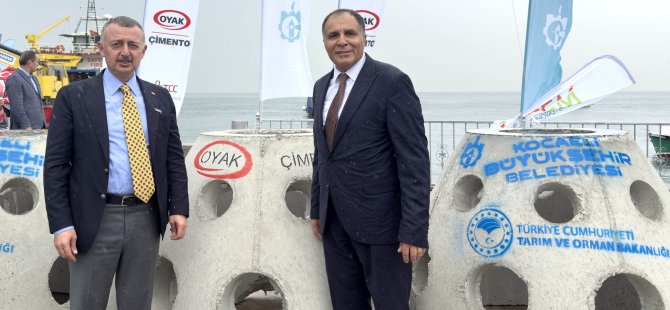 OYAK Çimento’dan Marmara Denizi’ne Ekolojik Katkı: Yapay Resif Projesi