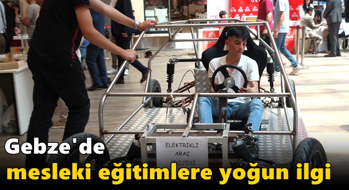 GEBZE’DE MESLEKİ EĞİTİME YOĞUN İLGİ