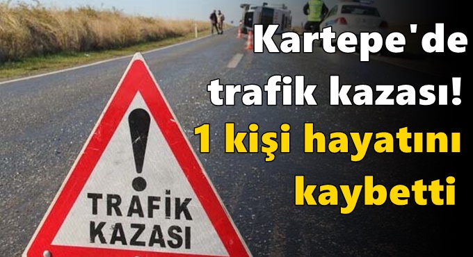 Kartepe'de trafik kazası: Tır sürücüsü olay yerinde yaşamını yitirdi