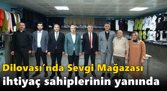 Dilovası’nda Sevgi Mağazası İhtiyaç Sahiplerinin Yanında