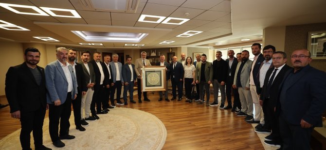 Büyükakın, Murat Aydın ve yönetimini kabul etti