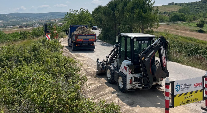 Kırsalda hem temizlik hem estetik