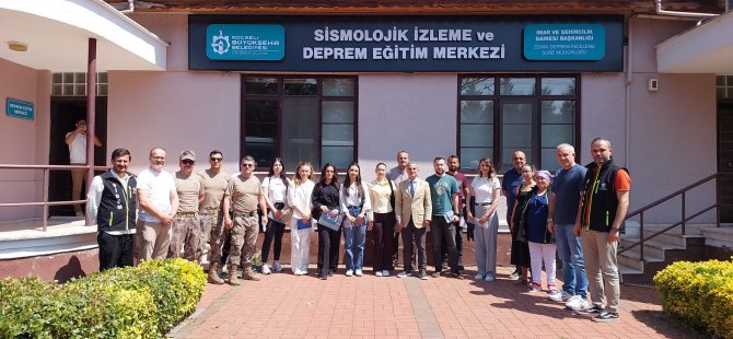 Büyükşehir’den emniyet personeline deprem eğitimi