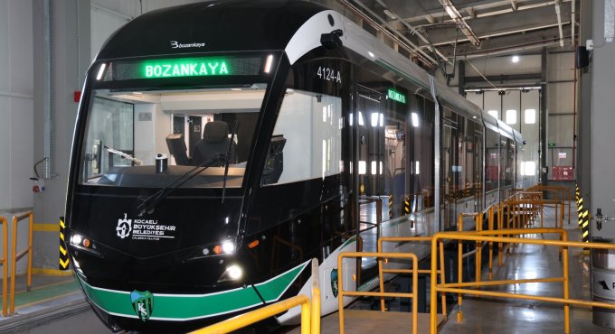 Kocaeli büyüyor, tramvay filosu genişliyor