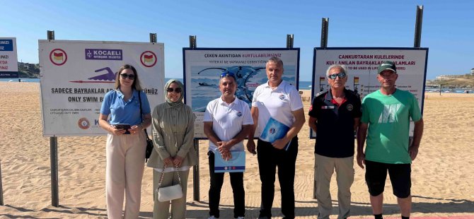 Kocaeli’nin Mavi Bayraklı 9 plajına yine tam not