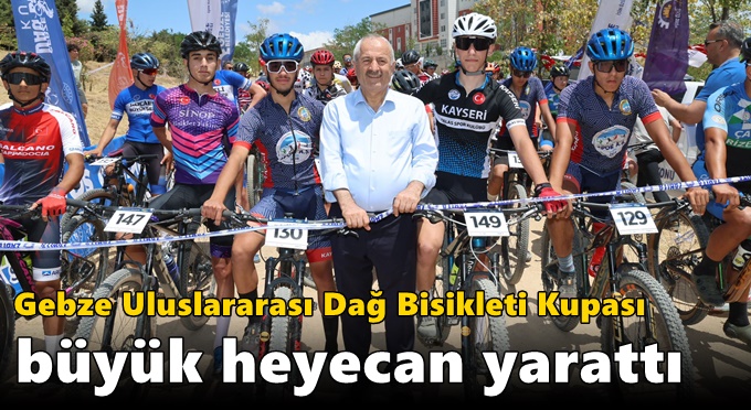 Gebze Uluslararası Dağ Bisikleti Kupası’nda Nefesler Kesildi