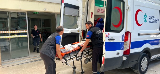 Büyükşehir’den 4 saatte 135 hasta transferi