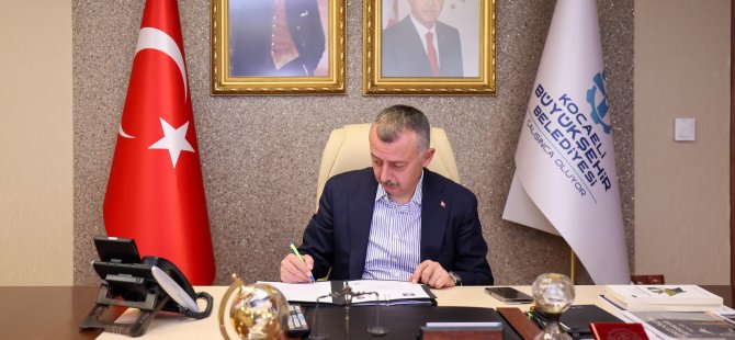 Başkan Büyükakın,  Gazze ile kardeş şehir protokolünü imzaladı