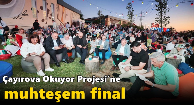 Çayırova Okuyor Projesi’ne muhteşem final