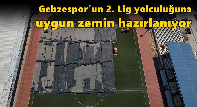 Alaettin Kurt Stadyumu’nda Doğal Çim Dönemi Başlıyor