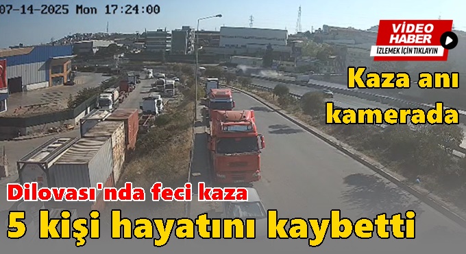 Dilovası'nda Feci Kaza:  5 Kişi hayatını kaybetti