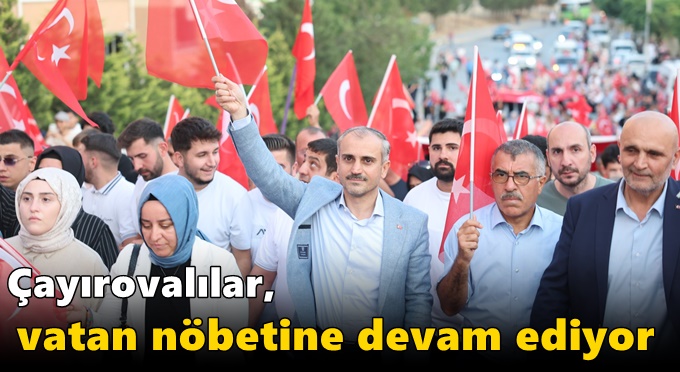 Çayırovalılar, vatan nöbetine devam ediyor