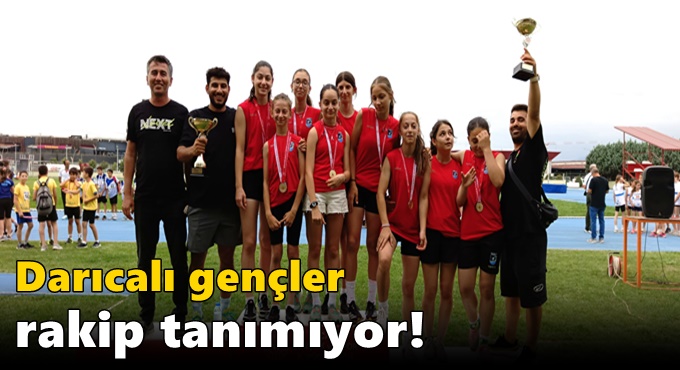 Darıcalı gençler rakip tanımıyor!