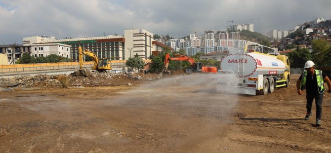 Büyükşehir dev projede çok titiz çalışıyor