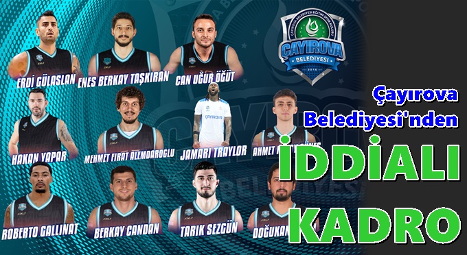 Çayırova Belediyesi’nden iddialı kadro