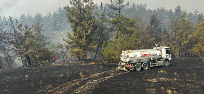 Büyükşehir’den Bursa’daki yangına tam destek