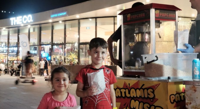 Milli İrade Meydanı’nda sinema keyfi bir başka güzel