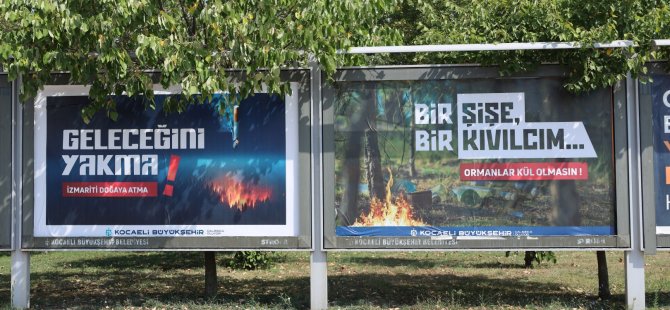 Büyükşehir orman yangınlarına  karşı farkındalığı artırıyor