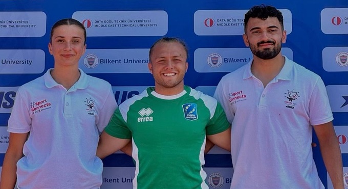 Körfezli sporcular EUSA Şampiyonası’nda hakemlik yaptılar