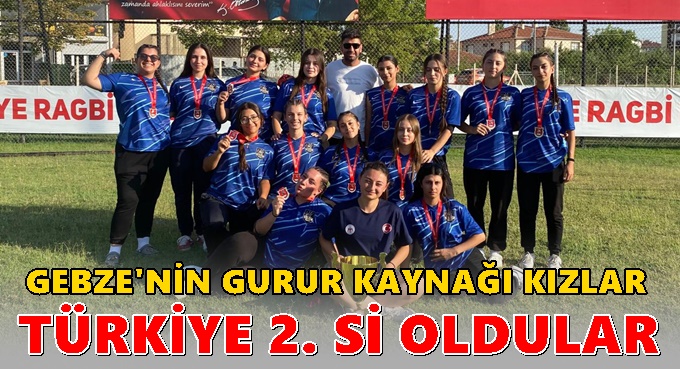 Gebze Kadın Takımı Türkiye İkincisi Oldu