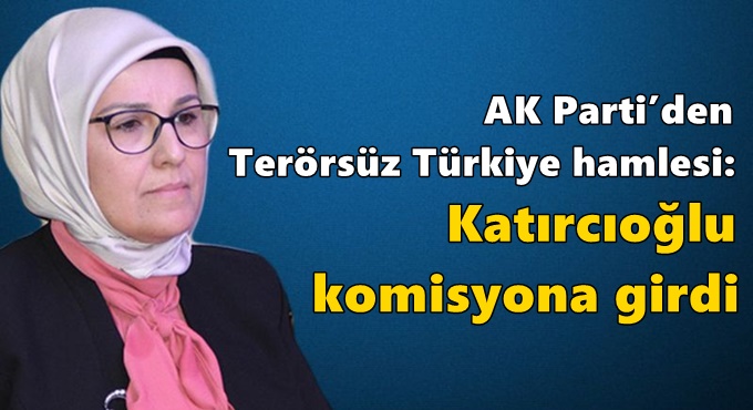 AK Parti’den Terörsüz Türkiye hamlesi: Katırcıoğlu komisyona girdi