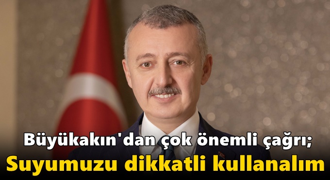 Suyumuzu dikkatli kullanalım