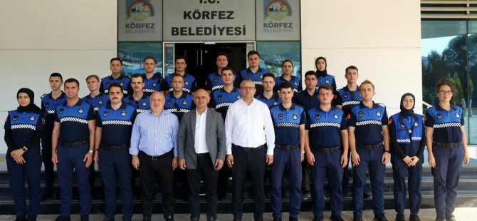 Körfez’in yeni zabıtaları göreve başladı
