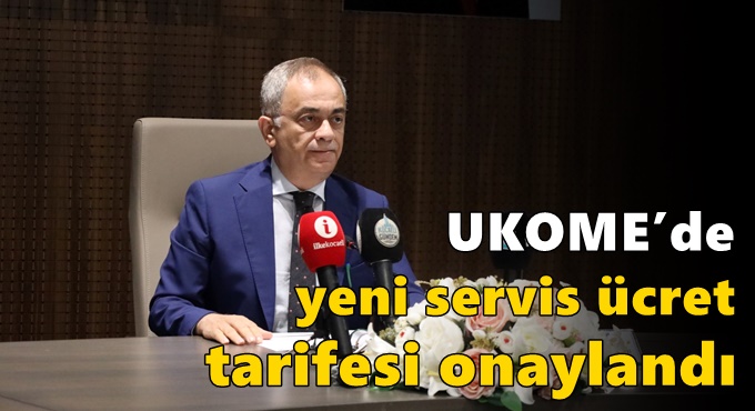 UKOME’de yeni servis ücret tarifesi onaylandı