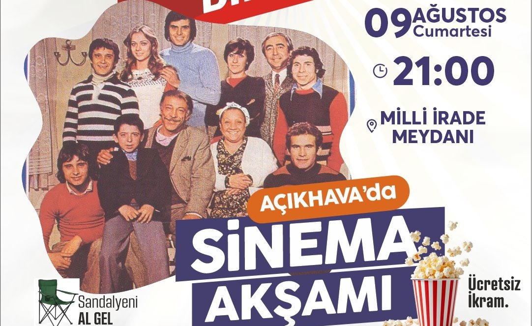 Milli İrade Meydanı’nda Yeşilçam rüzgârı