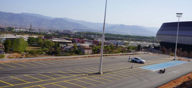 Kocaeli Stadı’nda otoparklar tamam