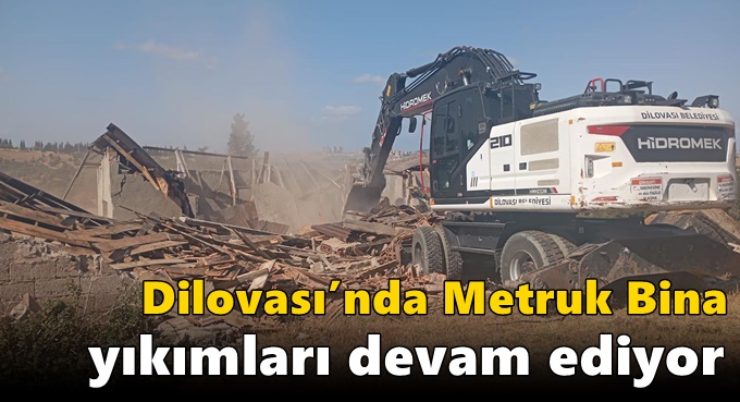 Tehlike Arz Eden Yapılar Bir Bir Ortadan Kalkıyor