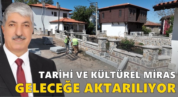 Dilovası’nda Tarihi Doku Korunarak Çalışmalar Sürüyor