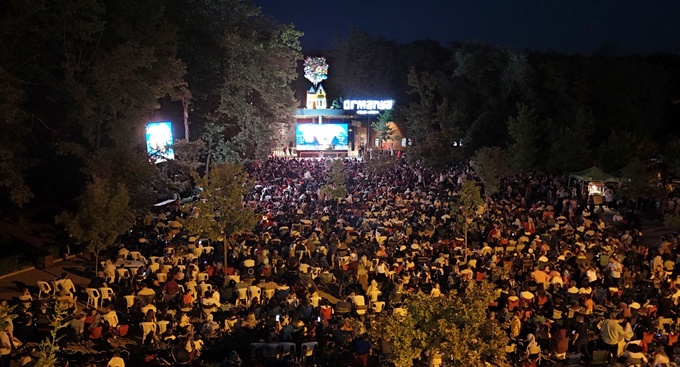 Ormanya gece sineması 5 bin katılımcıyla rekor kırdı