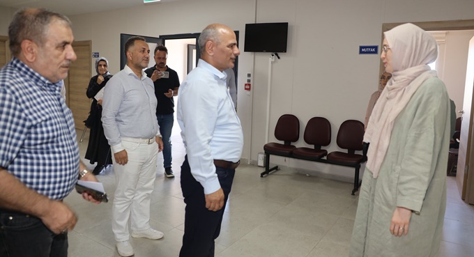 Başkan Söğüt’ten Yukarı Hereke Aile Sağlığı Merkezi’ne Ziyaret