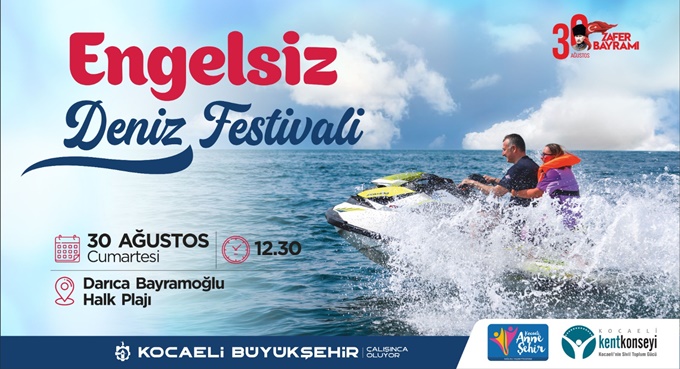 En özel deniz festivali 30 Ağustos’ta Bayramoğlu'nda kutlanacak!