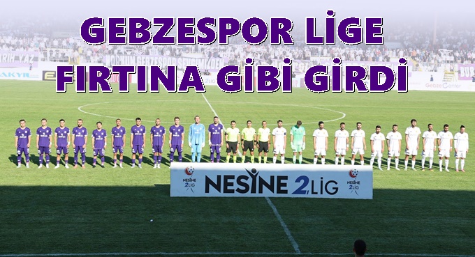 Gebzespor’a 2’de 2 yaptı!
