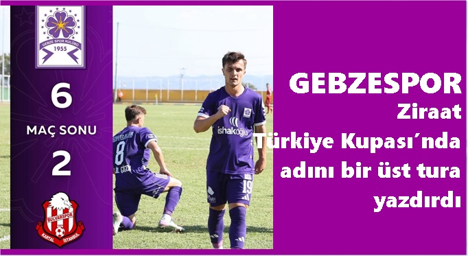 Gebzespor, Kartal Bulvarspor’u 6-2'lik skorla mağlup etti