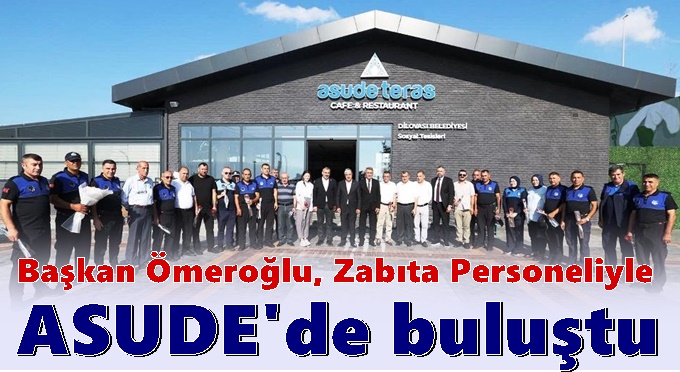 Başkan Ömeroğlu, Zabıta Personeliyle Kahvaltıda Buluştu